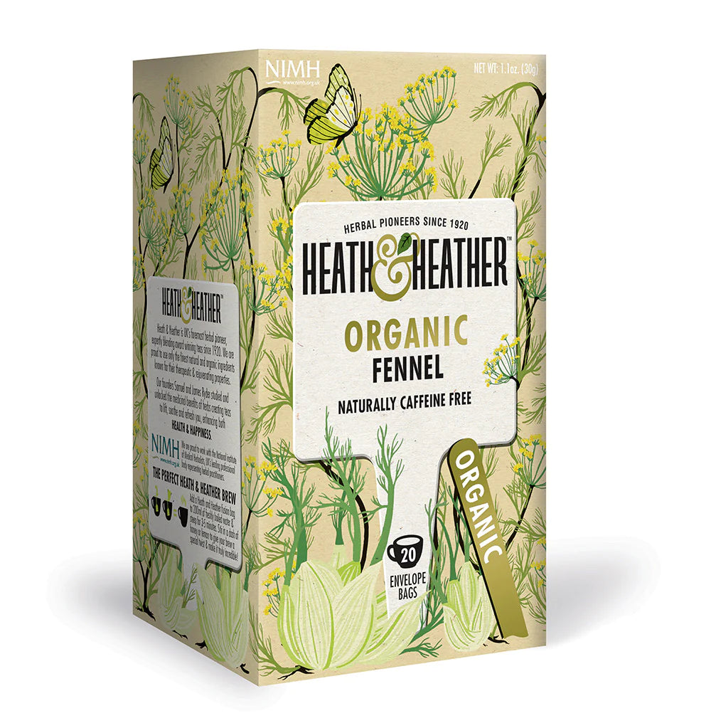 Heath&Heather Organic Fennel Tea (20 Bags)