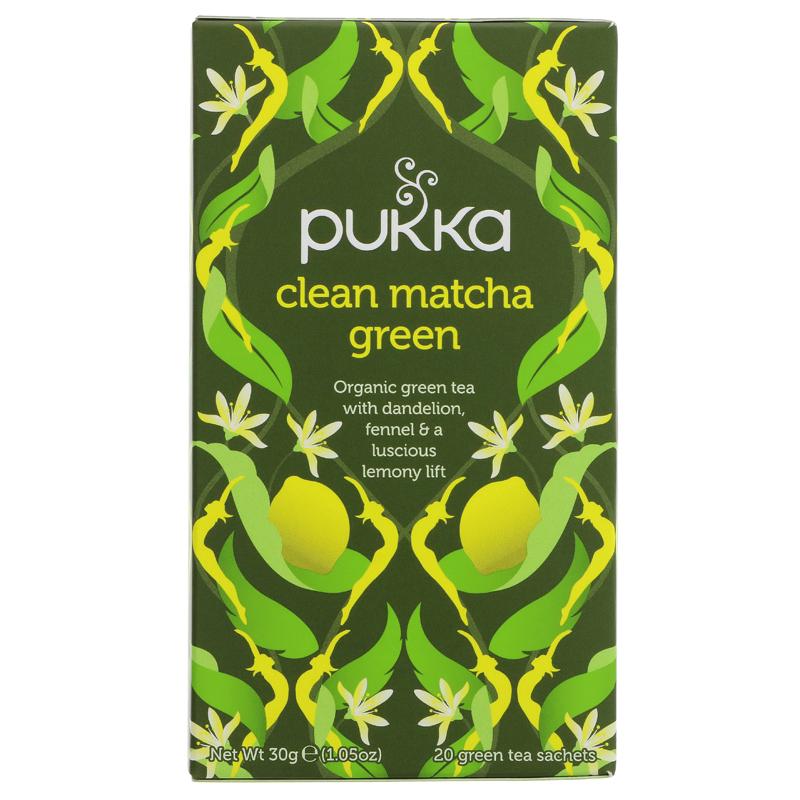 Pukka Clean Green Matcha Tea 20 Bags