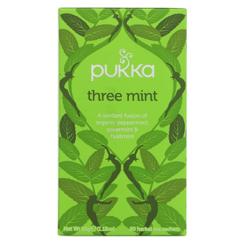 Pukka Three Mint Tea 20 Bags