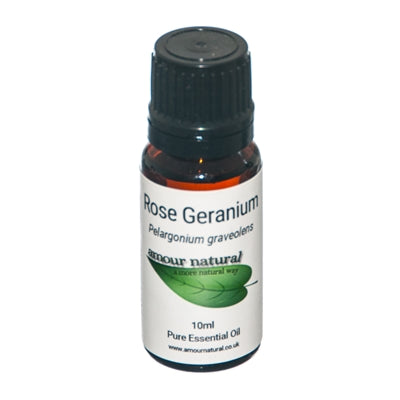 Amour Natural Rose Geranium Essential Oil 10ml
