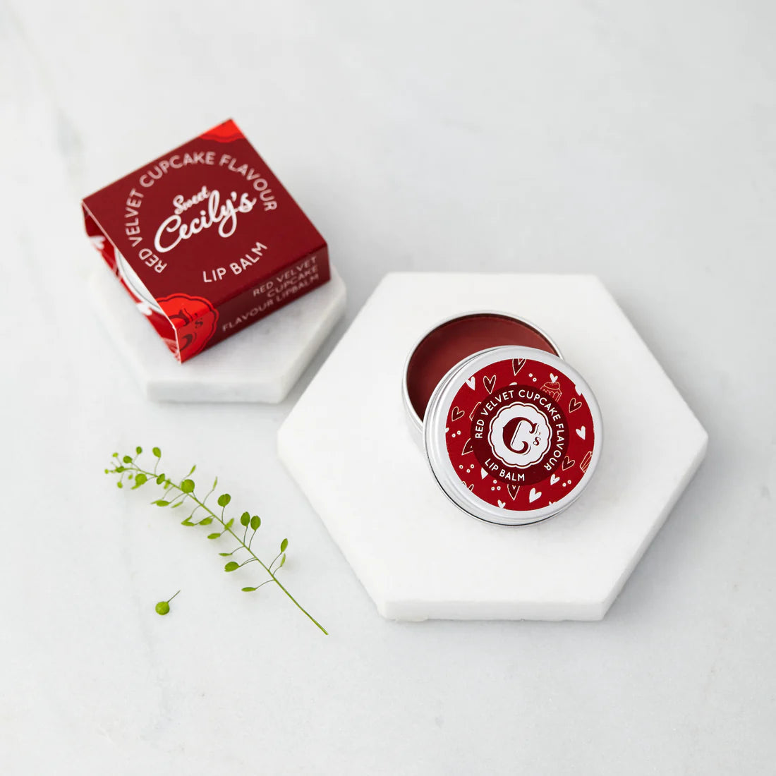 Sweet Cecily's Lip Balm Red Velvet Cupcake