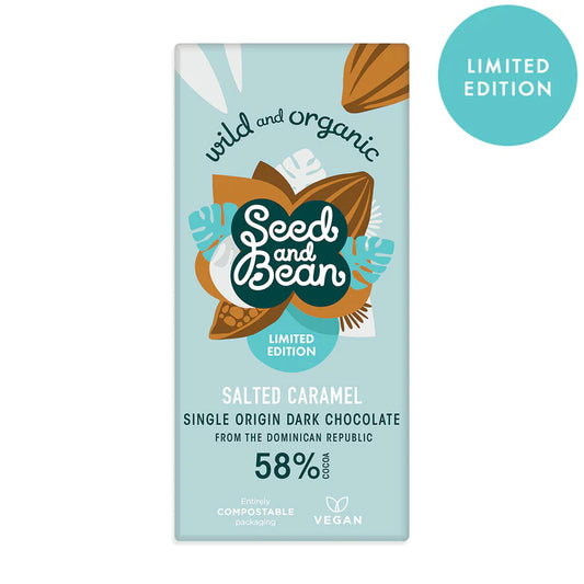 Seed & Bean Salted Caramel Dark Chocolate 75g