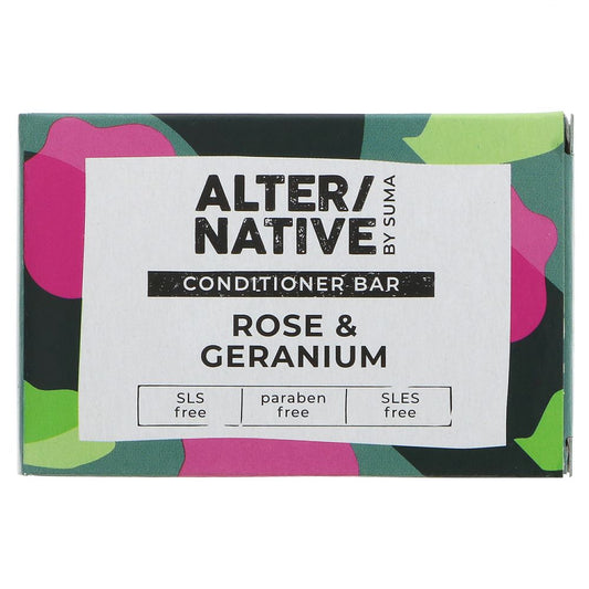 Alter/Native Rose & Geranium Conditioner Bar 90g