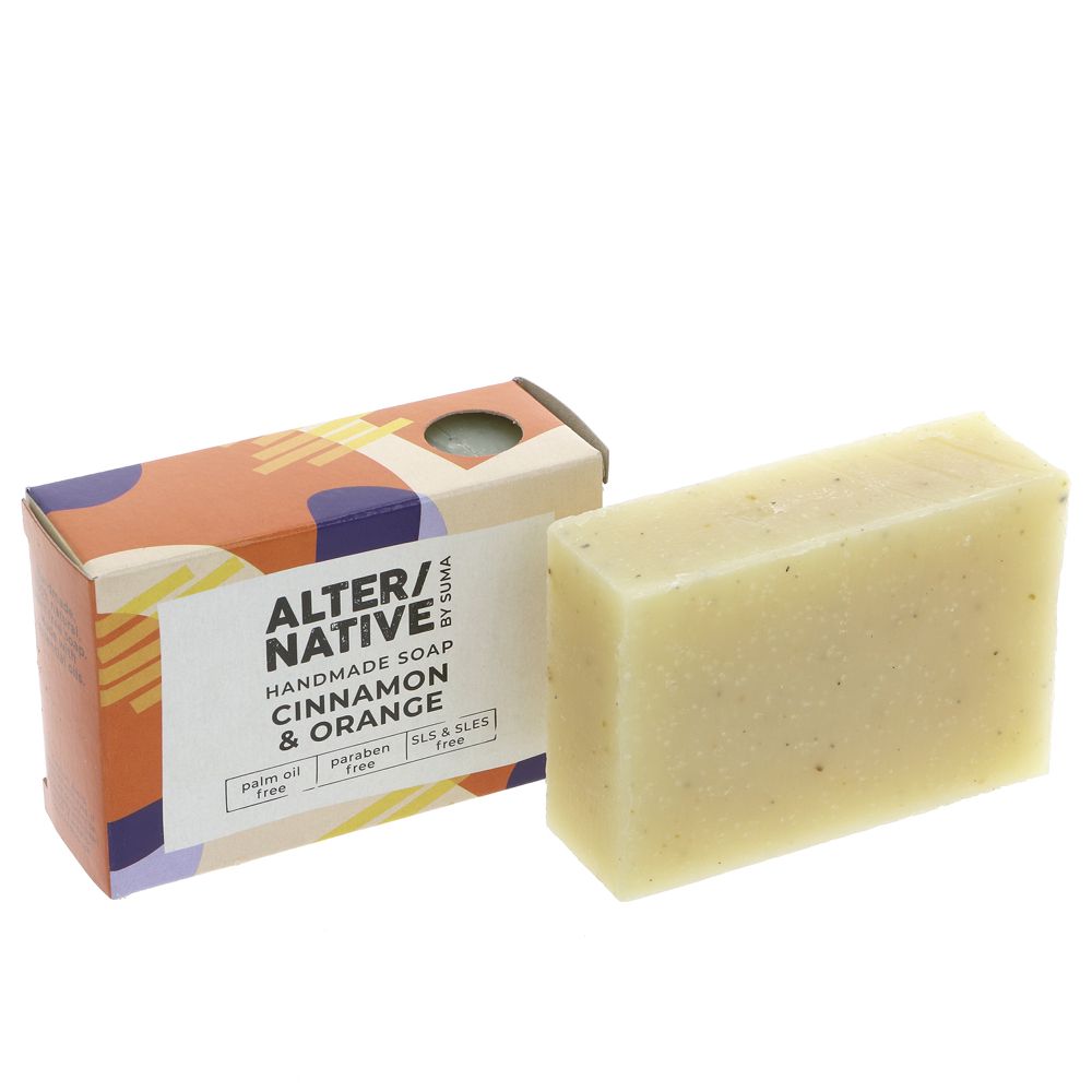 Alter/Native Cinnamon & Orange Boxed Soap 95g