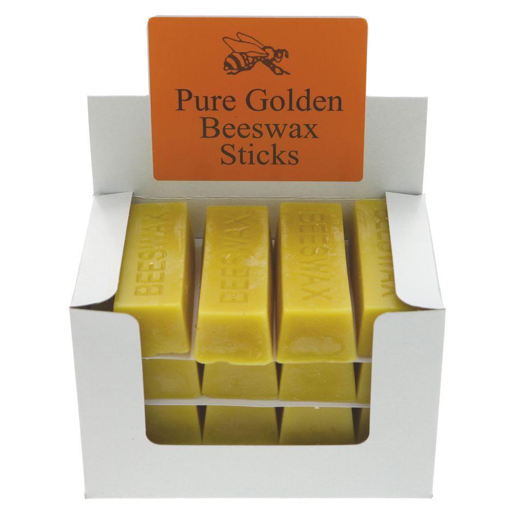 Pure Golden Beeswax Sticks 1oz Bar