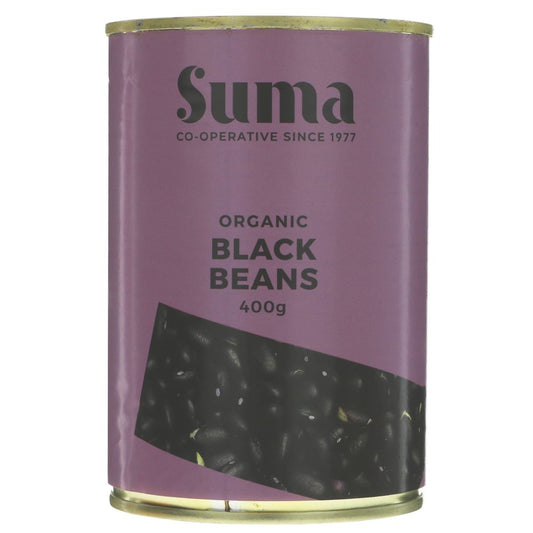 Suma Organic Black Beans 400g