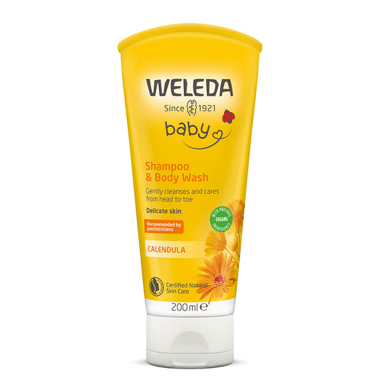 Weleda Baby Calendula Shampoo & Body Wash 200ml