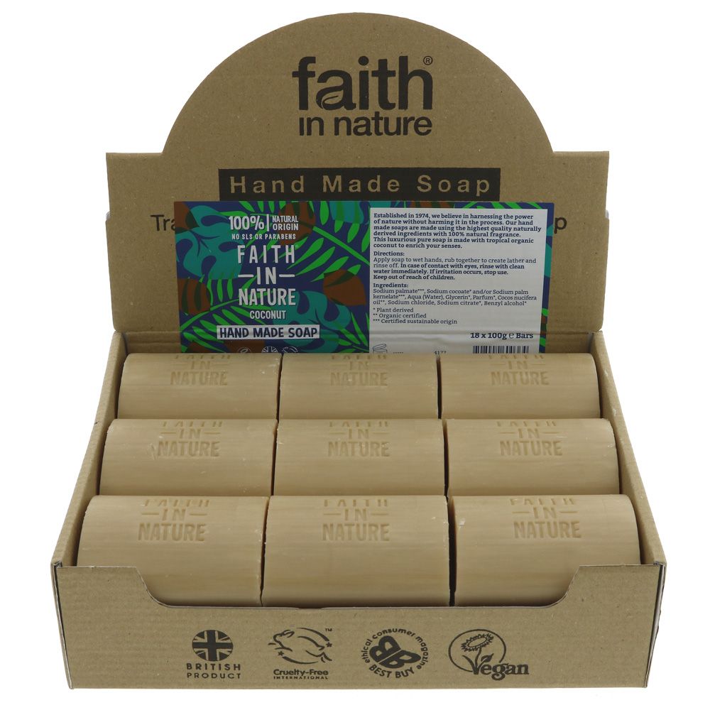 Faith Coconut Loose Soap Bar 100g