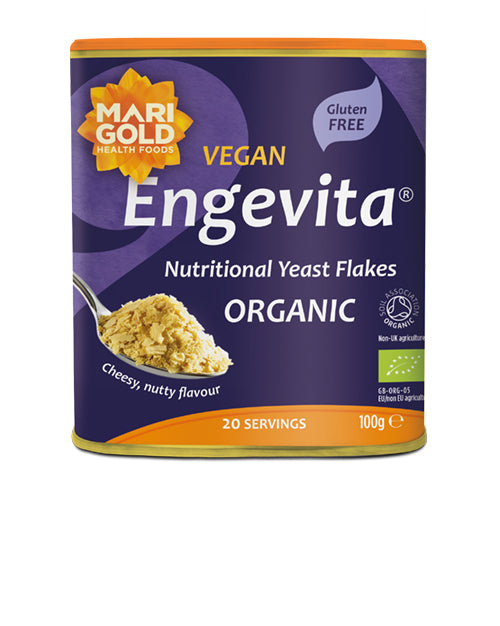 Engevita Yeast Flakes GF Vegan Organic 100g