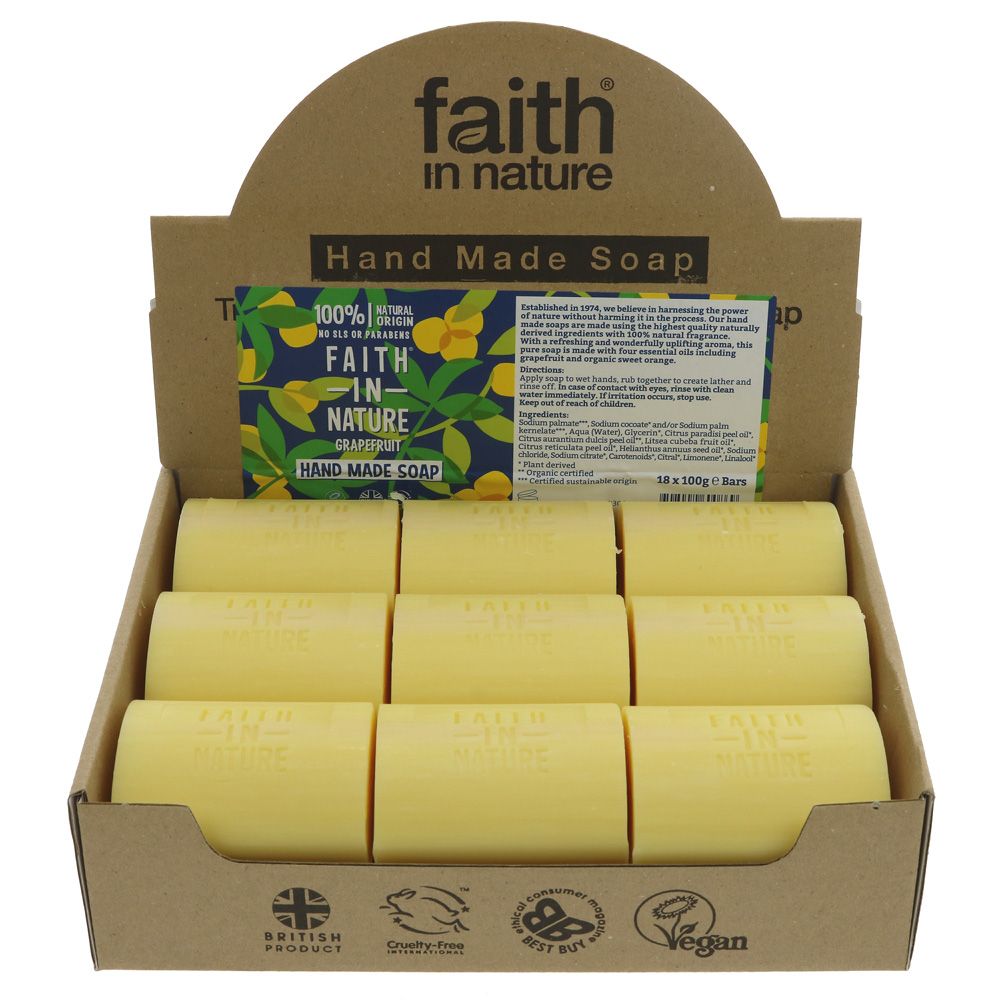 Faith Grapefruit Loose Soap Bar 100g