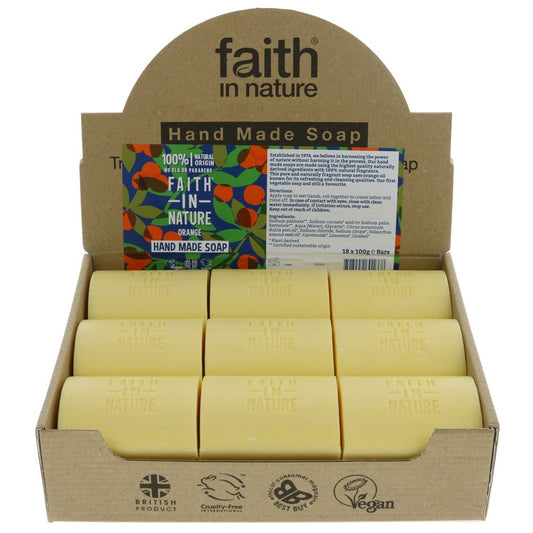 Faith Orange Loose Soap Bar 100g