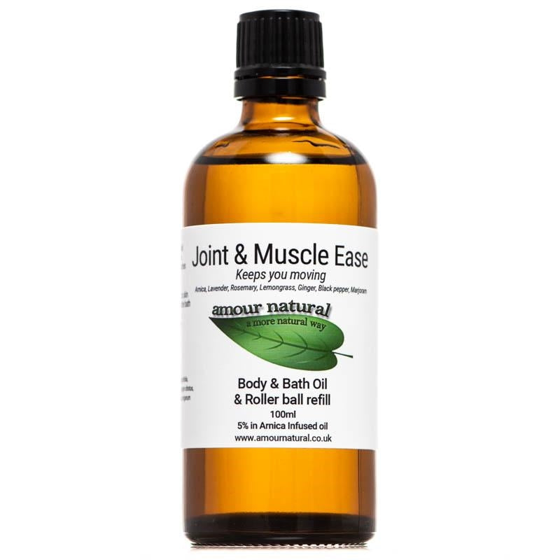 Amour Natural Joint & Muscle Ease Body & Bath Oil 100ml