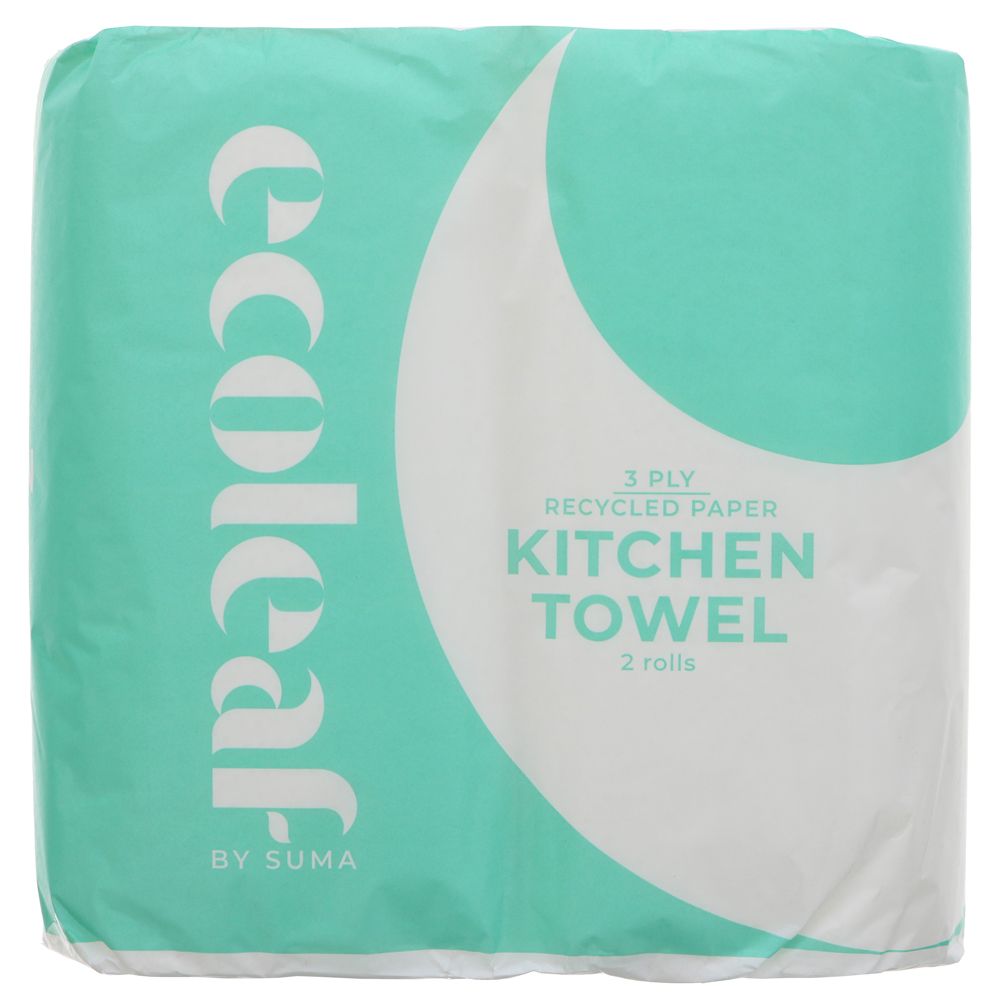 ecoleaf 3PLY Recycled Kitchen Towel (2 rolls)