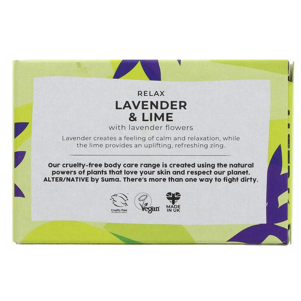 Alter/Native Lavender & Lime Boxed soap 95g