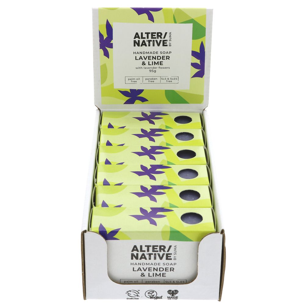 Alter/Native Lavender & Lime Boxed soap 95g