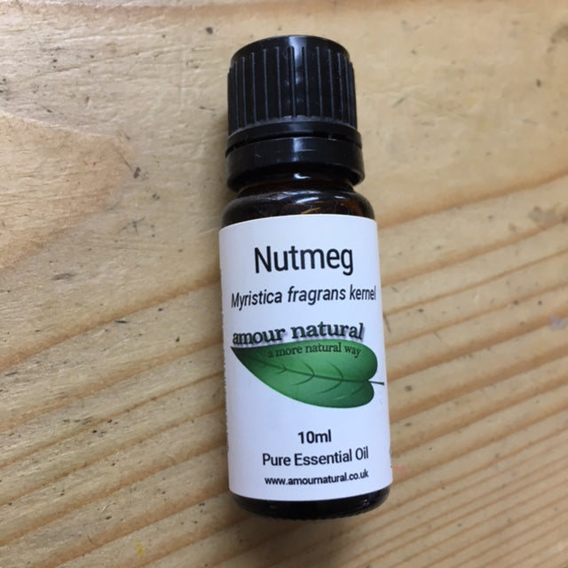 Amour Natural Nutmeg Essential Oil 10ml