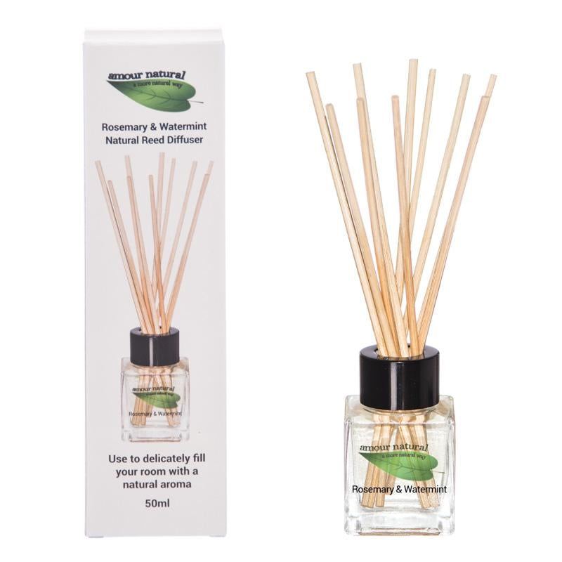 Amour Natural Rosemary & Watermint Reed Diffuser (50ml)