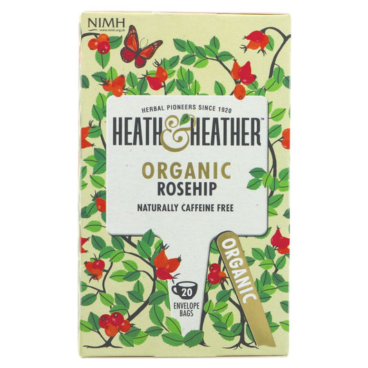 Heath&Heather Organic Rosehip Tea (20 Bags)